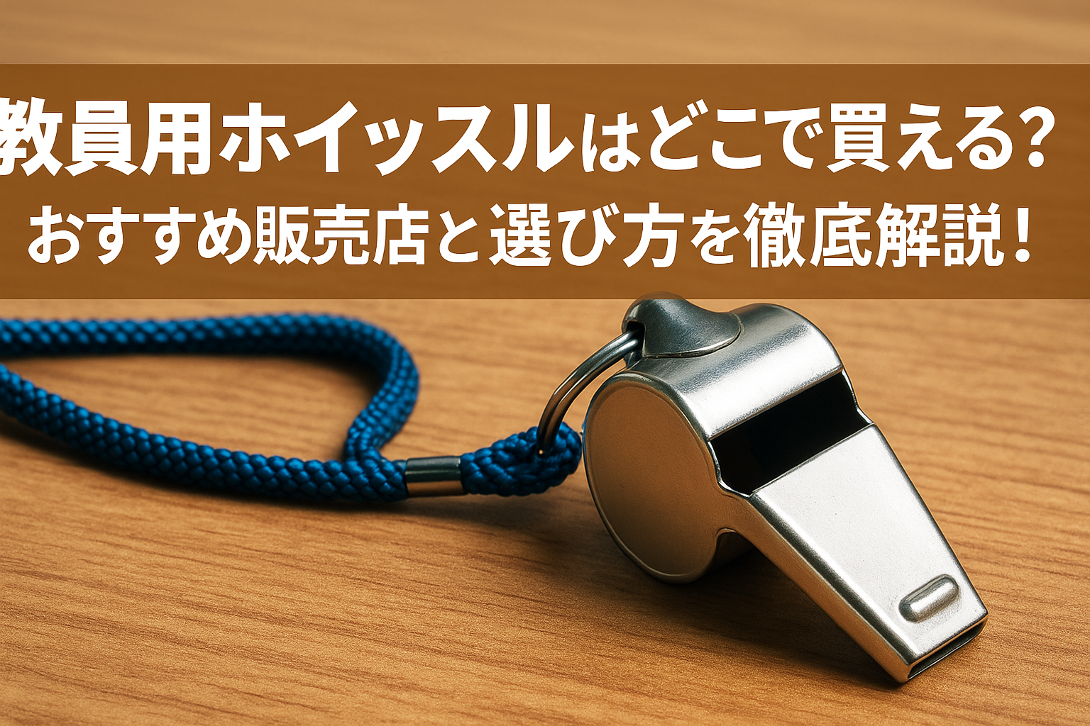 教員用ホイッスル