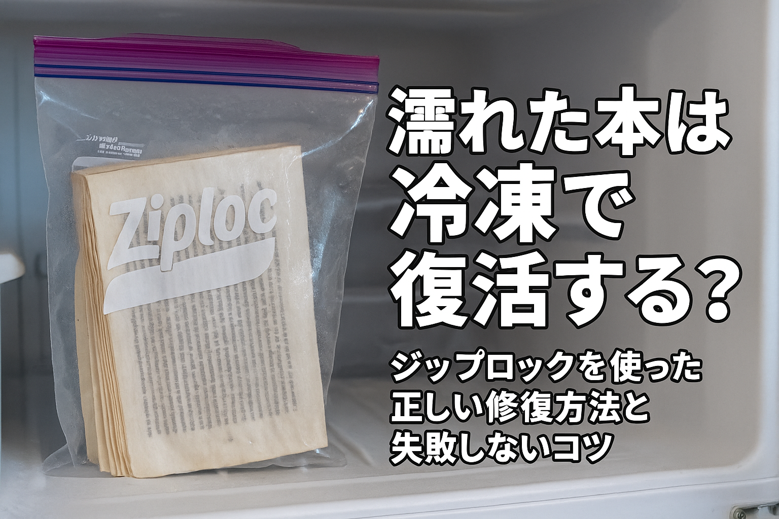 濡れた本　復活