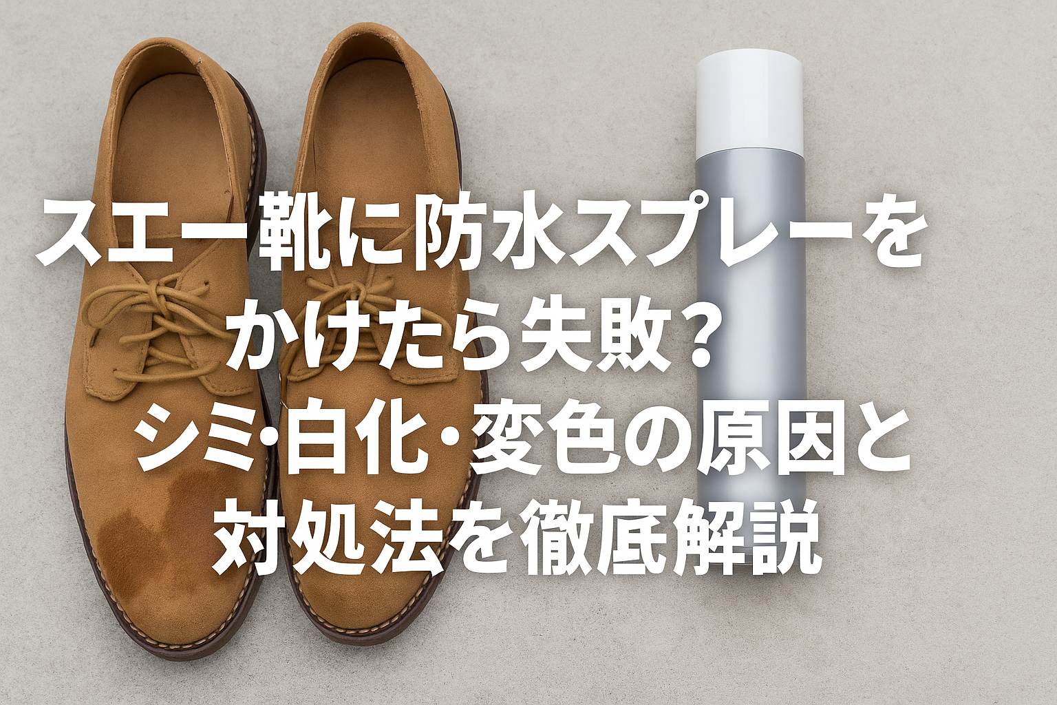 スウェード 防水スプレー