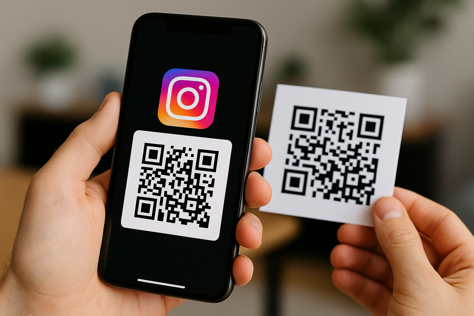 インスタ　QRコード