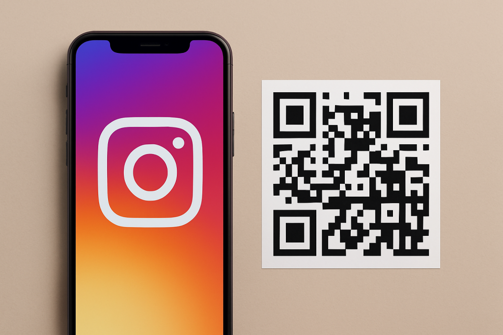 インスタ　QRコード