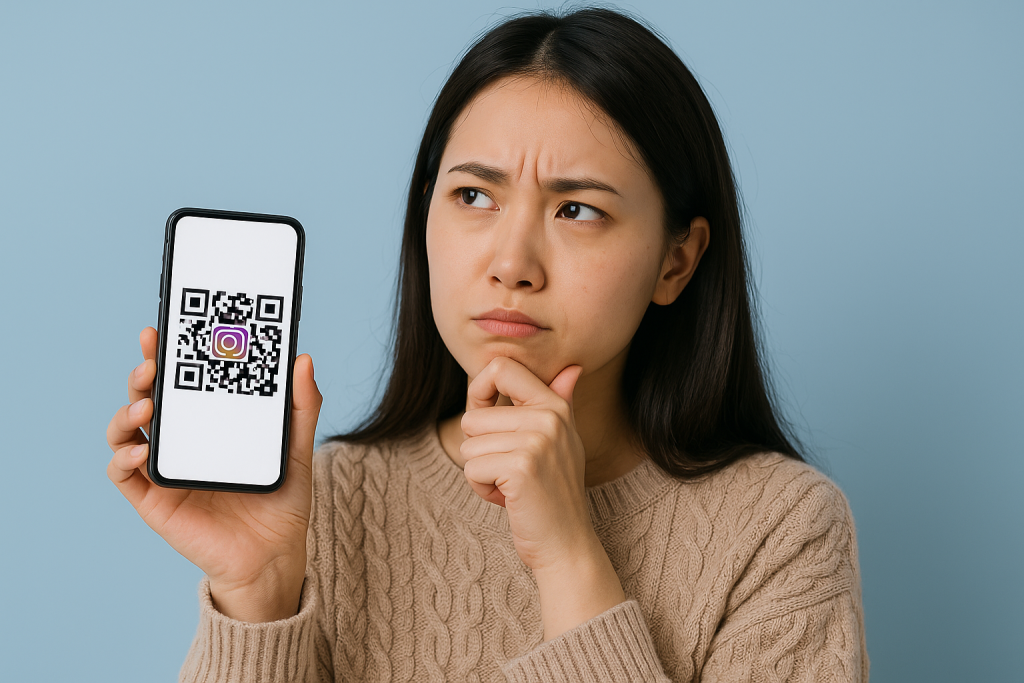 QRコード　疑問