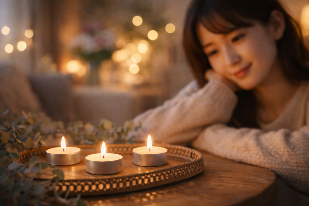 ティーライトキャンドルの特徴と使いどころ