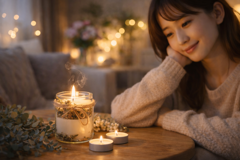アロマキャンドルの特徴と使いどころ