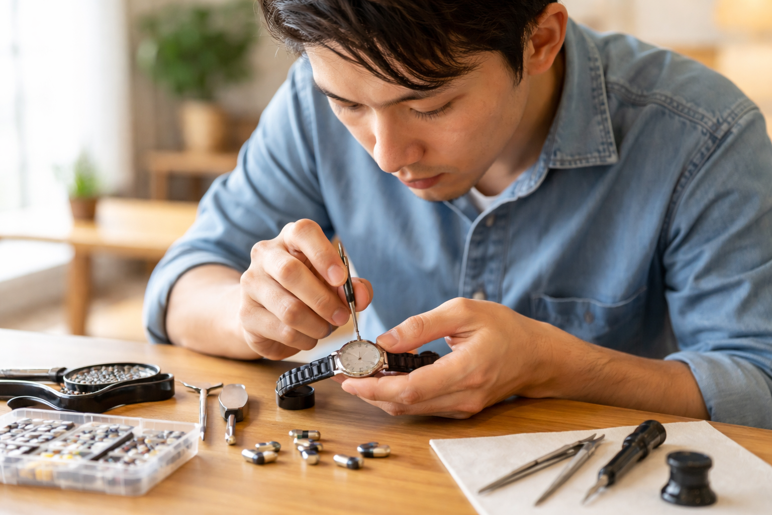 時計の電池交換